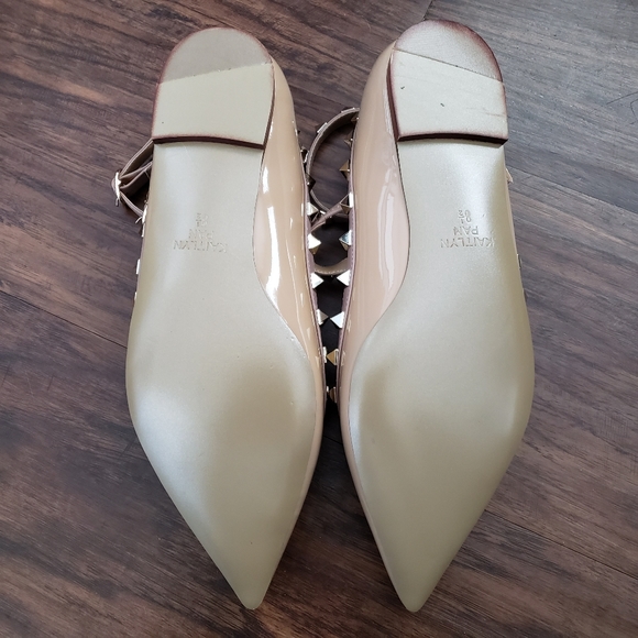 Kaitlyn Pan Rockstud Caged Flats - Picture 3 of 6